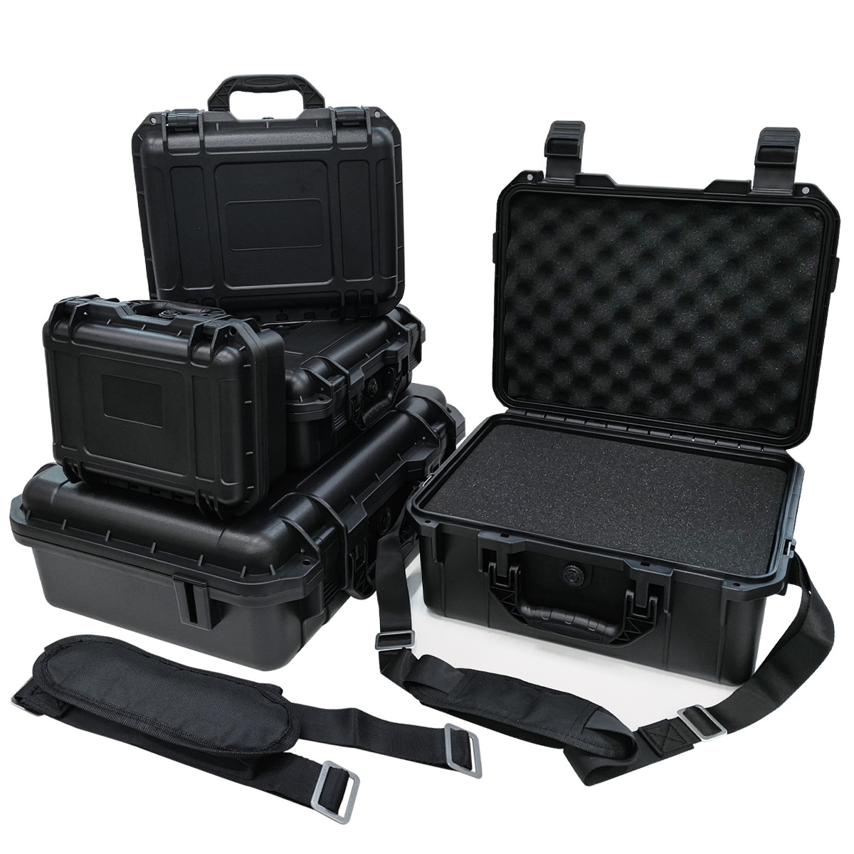 Edc Carry Case - Equipment Hard Case with Pre-cut Sponge