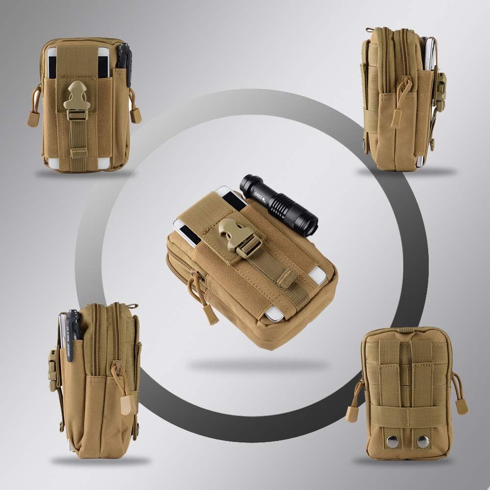Tactical Molle Belt Pouch Mili - đánh giá và giá Edc Carry Pouch