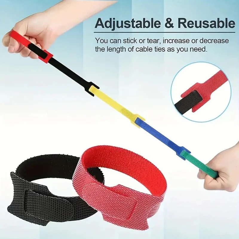 50pcs Reusable Hook and Loop C - đánh giá và giá Gear Tie Reusable