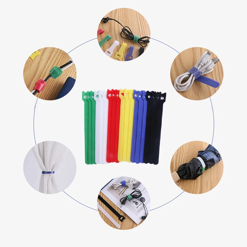 50pcs Reusable Hook and Loop C - đánh giá và giá Gear Tie Reusable