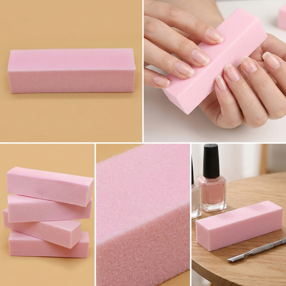 3/5/10pcs Sponge Nail Buffer S - đánh giá và giá Nail File Titanium