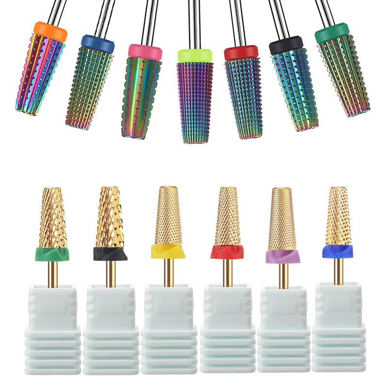 37 Styles Carbide Nail Drill B - đánh giá và giá Nail File Titanium