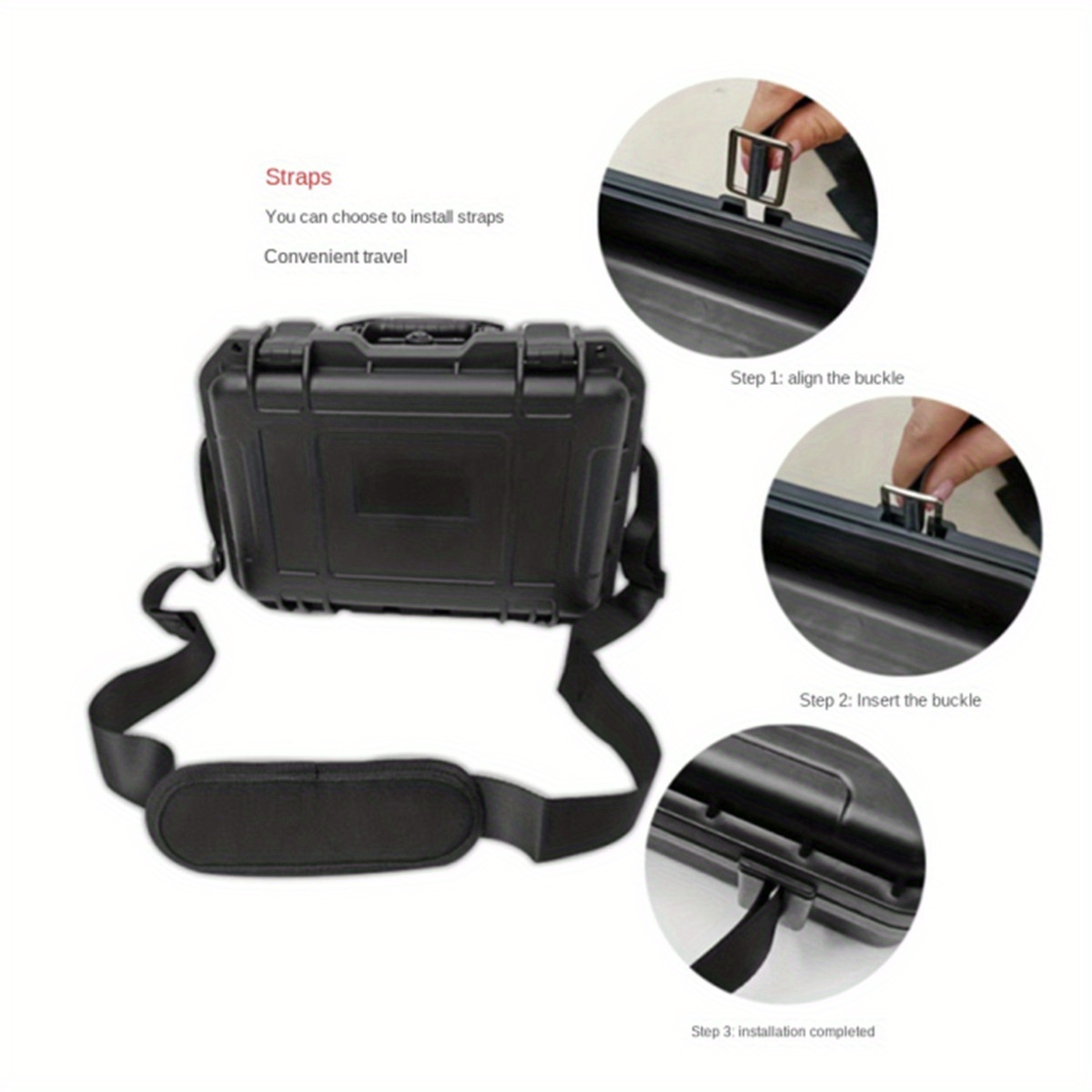 1pc Waterproof Hard Carry Case - đánh giá và giá Edc Carry Case