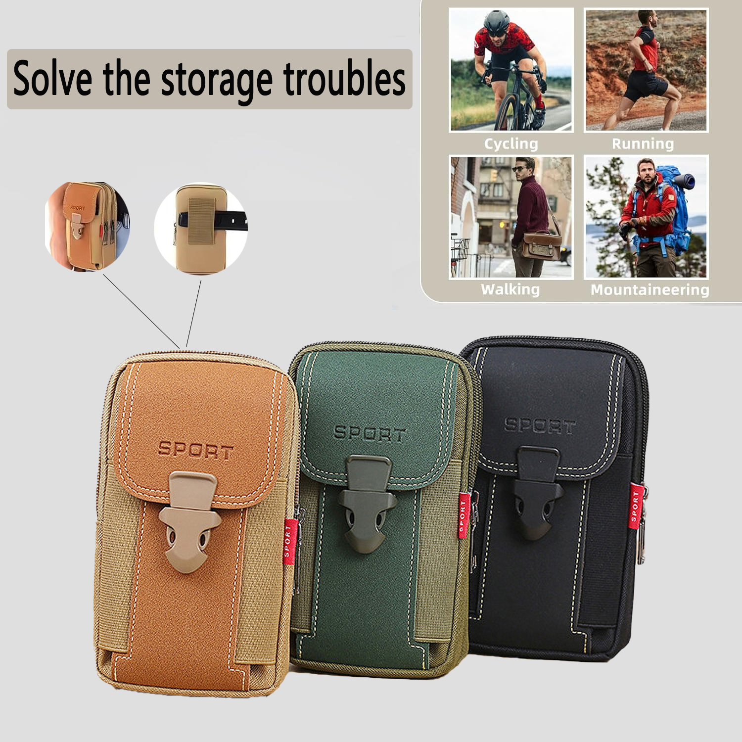 TRALOW Multi Pocket EDC Waist  - đánh giá và giá Edc Gear Every Day Carry