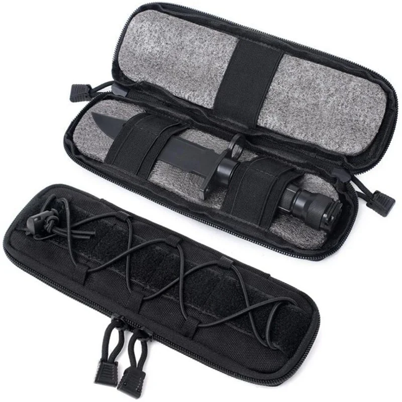 Tactical Belt Bag Knife Flashl - đánh giá và giá Edc Carry Belt Pouch