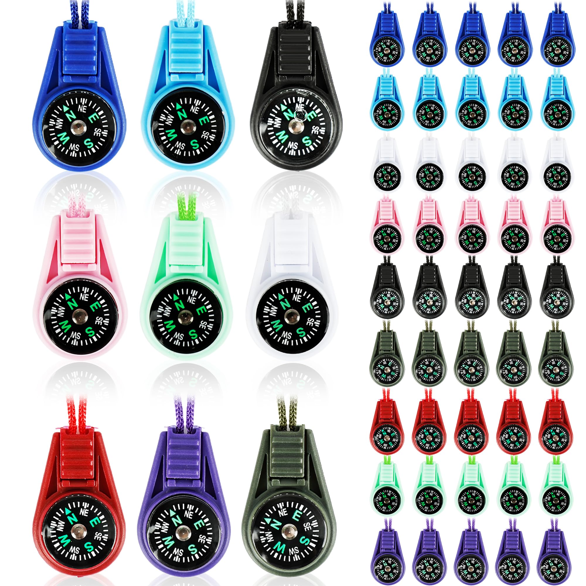 54pcs Mini Pocket Compass Keyc - đánh giá và giá Compass Keychain Mini