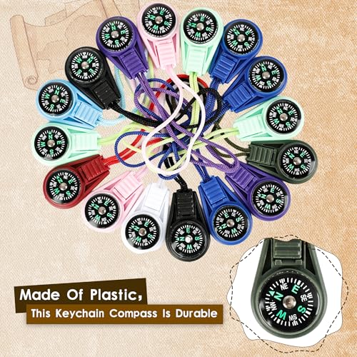 54pcs Mini Pocket Compass Keyc - đánh giá và giá Compass Keychain Mini