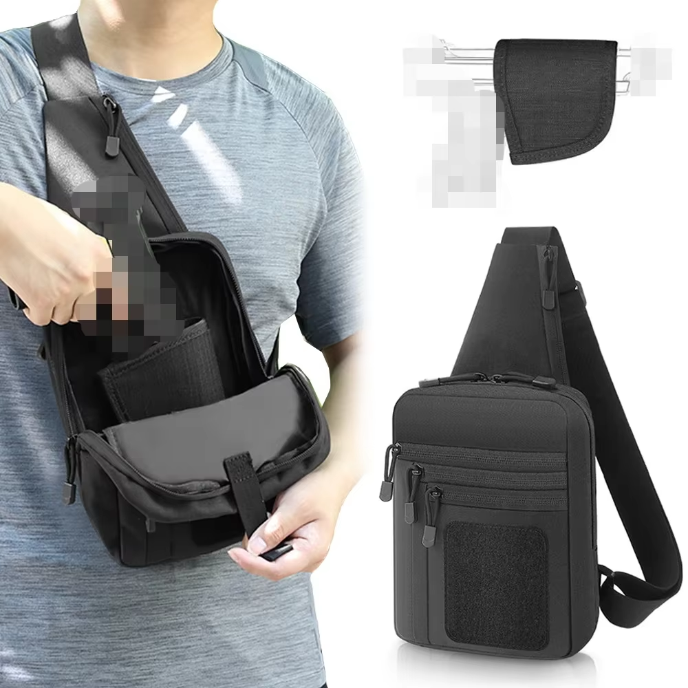 Tactical Gun Bag Concealed Car - đánh giá và giá Edc Concealed Carry Sling Bag