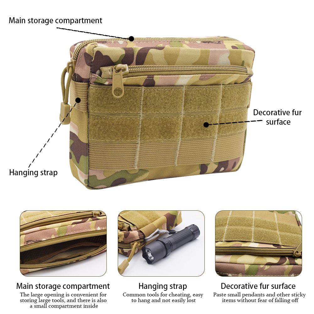 EDC Waist Bag Outdoor Camping  - đánh giá và giá Edc Carry Case