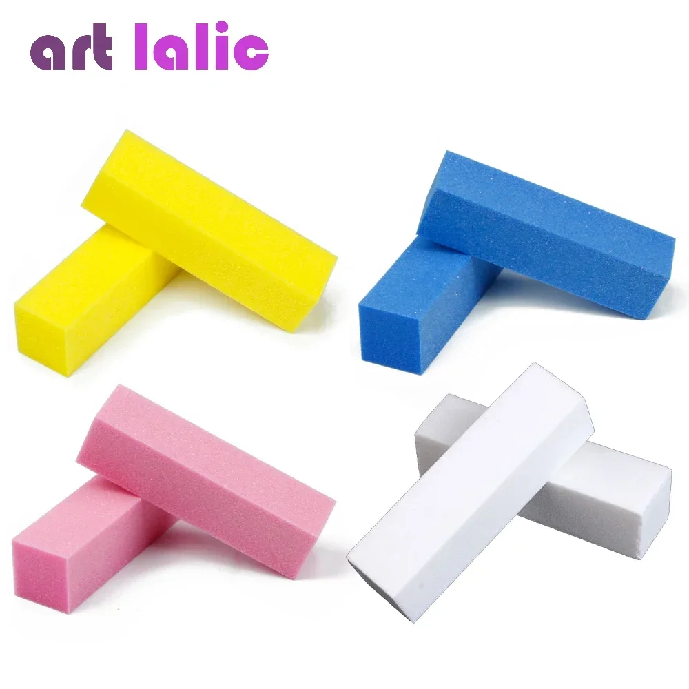 2Pcs Nail Buffer Blocks 4-Side - đánh giá và giá Nail File Titanium