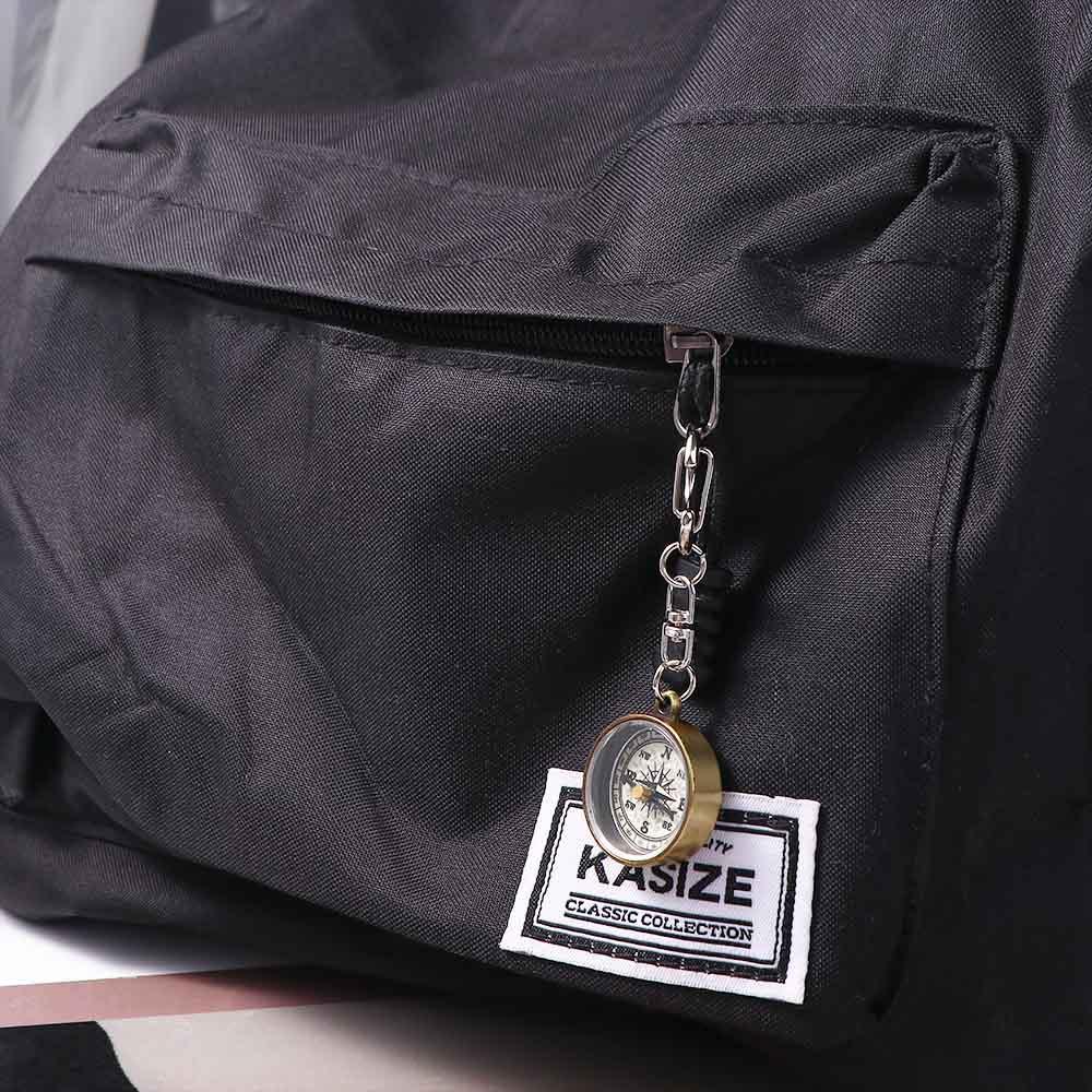 1 PCS Keychain Zinc Alloy Vint - đánh giá và giá Compass Keychain Mini