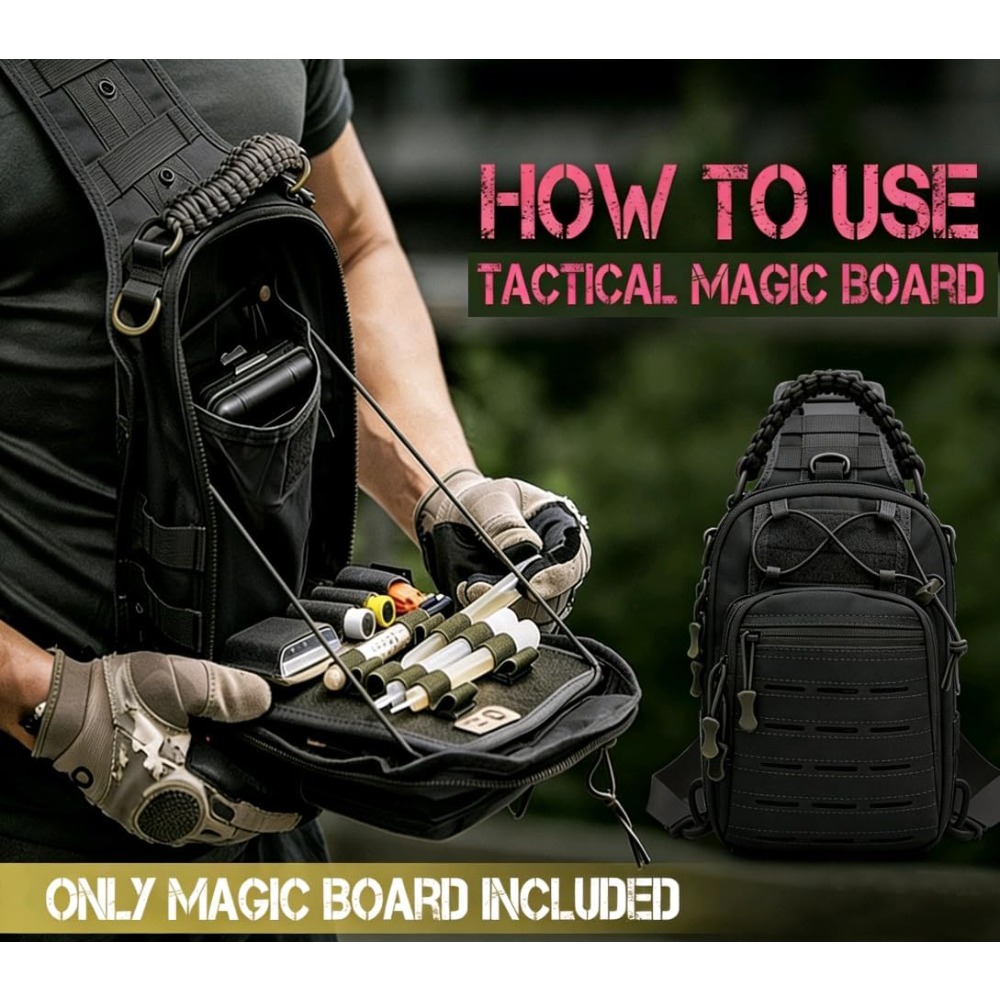 Tactical Sling Bag for Men Con - đánh giá và giá Edc Concealed Carry Sling Bag