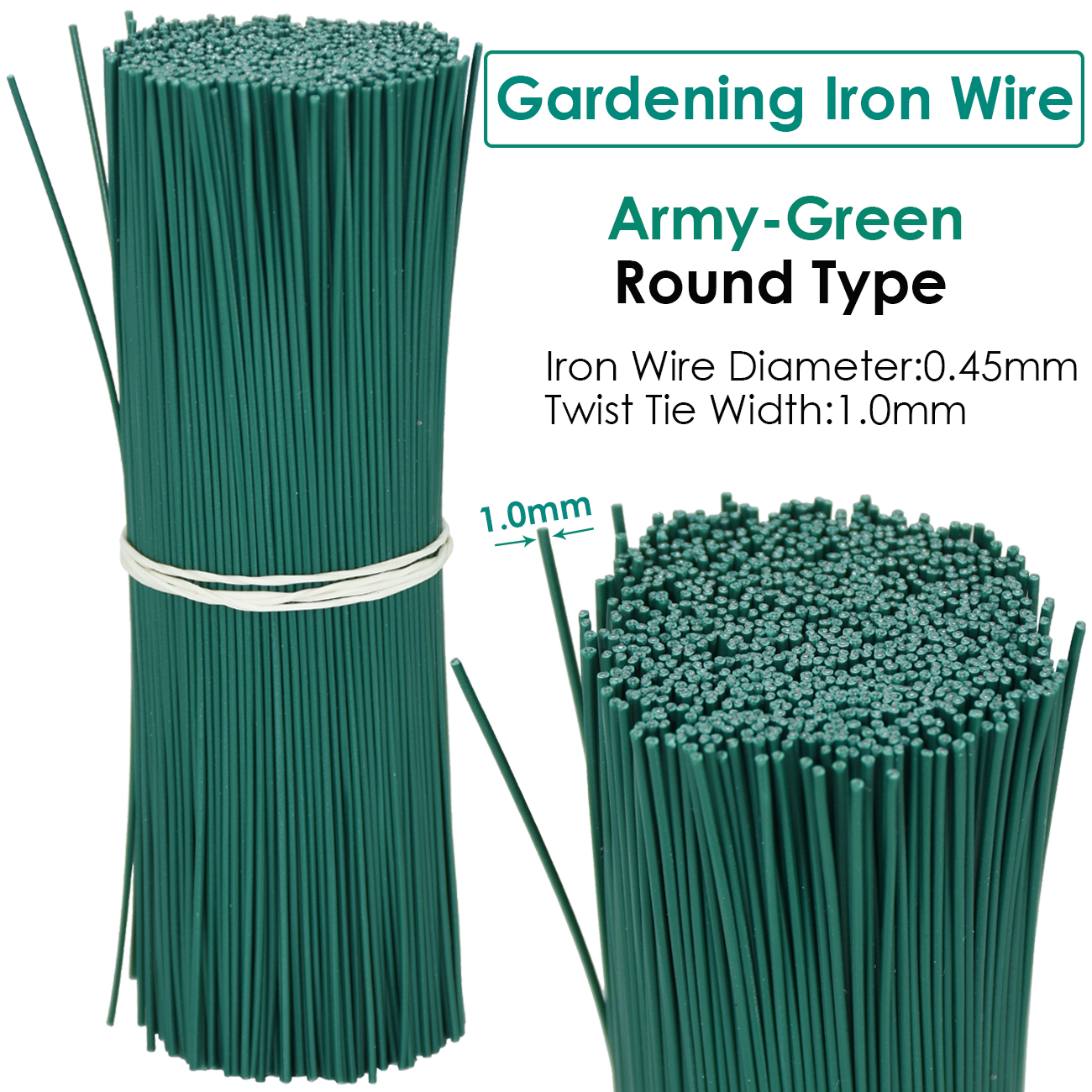 100PCS Gardening ROUND Cable T - đánh giá và giá Gear Tie Reusable