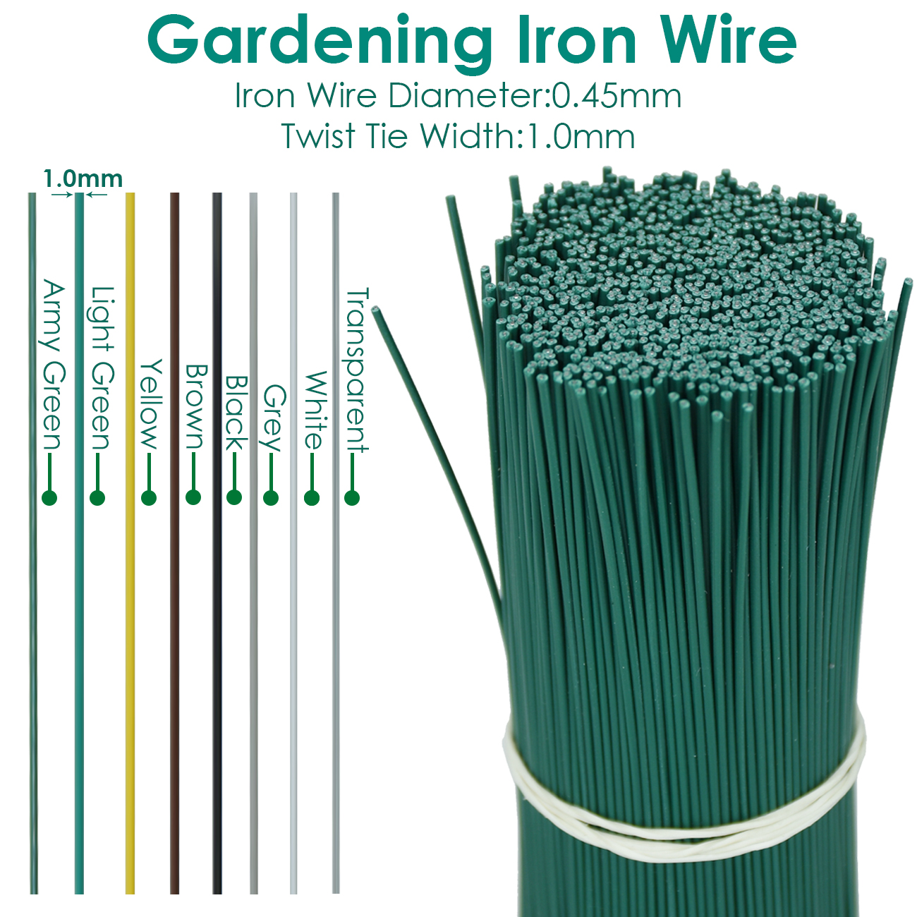100PCS Gardening ROUND Cable T - đánh giá và giá Gear Tie Reusable