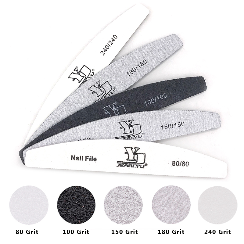 5Pcs Nail File Set Mix Color P - đánh giá và giá Nail File Titanium