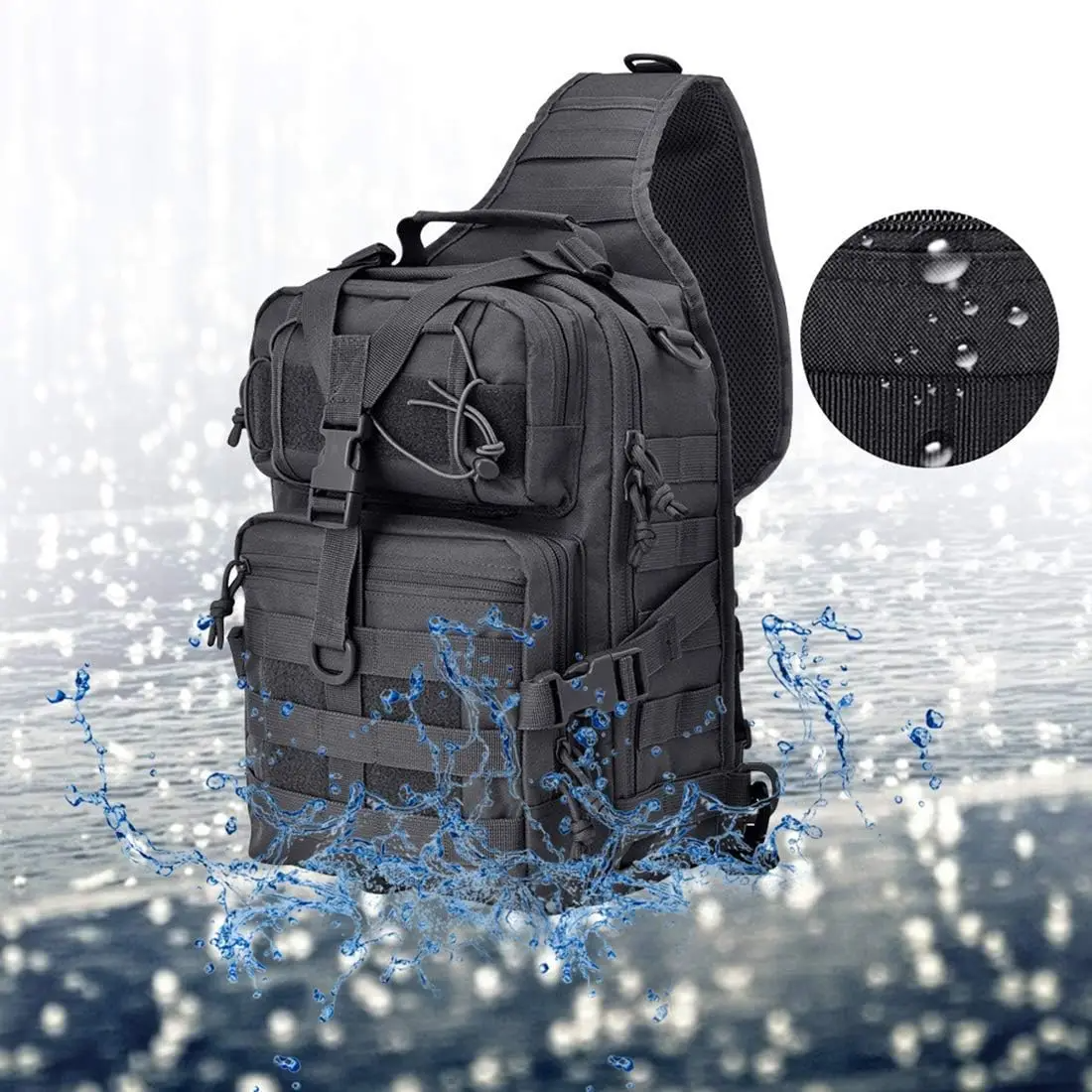 Tactical Sling Backpack Should - đánh giá và giá Edc Concealed Carry Sling Bag