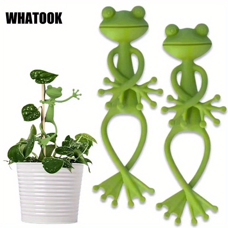 6pcs Frog Shaped Plant Tie Reu - đánh giá và giá Gear Tie Reusable