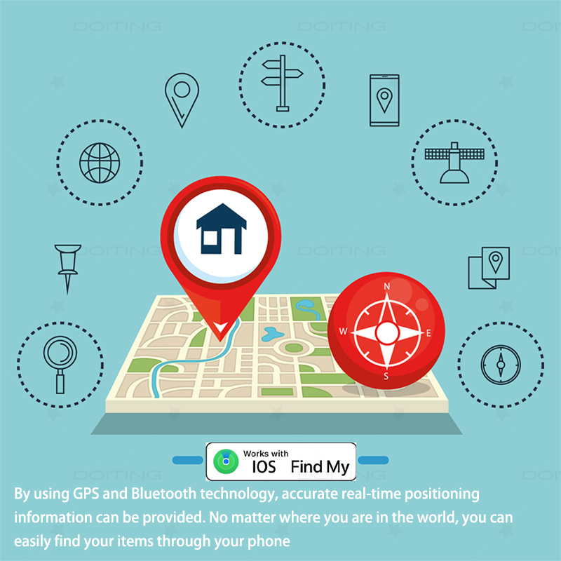 Mini Smart GPS Tracker Key Fin - đánh giá và giá Compass Keychain Mini