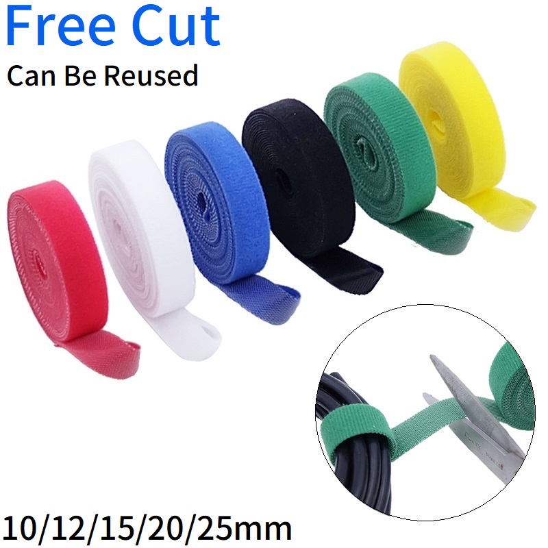 1/5M Cable Ties Reusable Adhes - đánh giá và giá Gear Tie Reusable