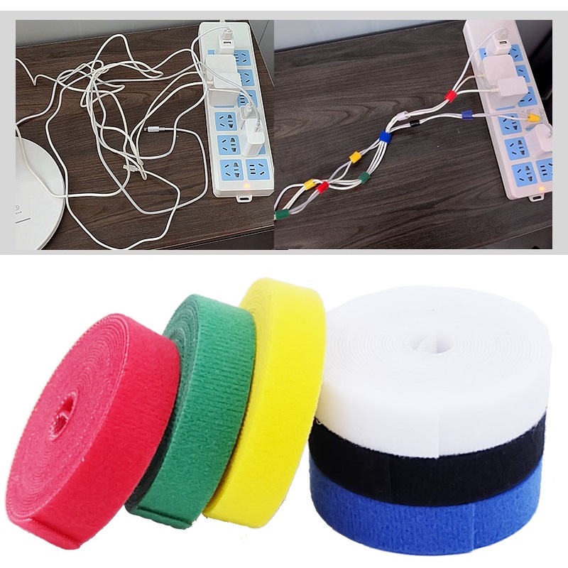 1/5M Cable Ties Reusable Adhes - đánh giá và giá Gear Tie Reusable