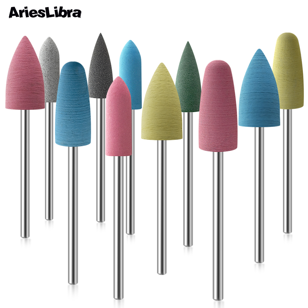 AriesLibra Rubber Nail Drill B - đánh giá và giá Nail File Titanium