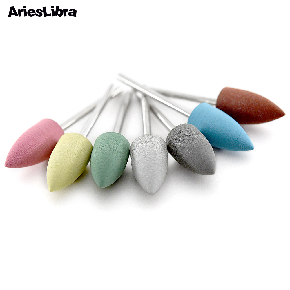 AriesLibra Rubber Nail Drill B - đánh giá và giá Nail File Titanium