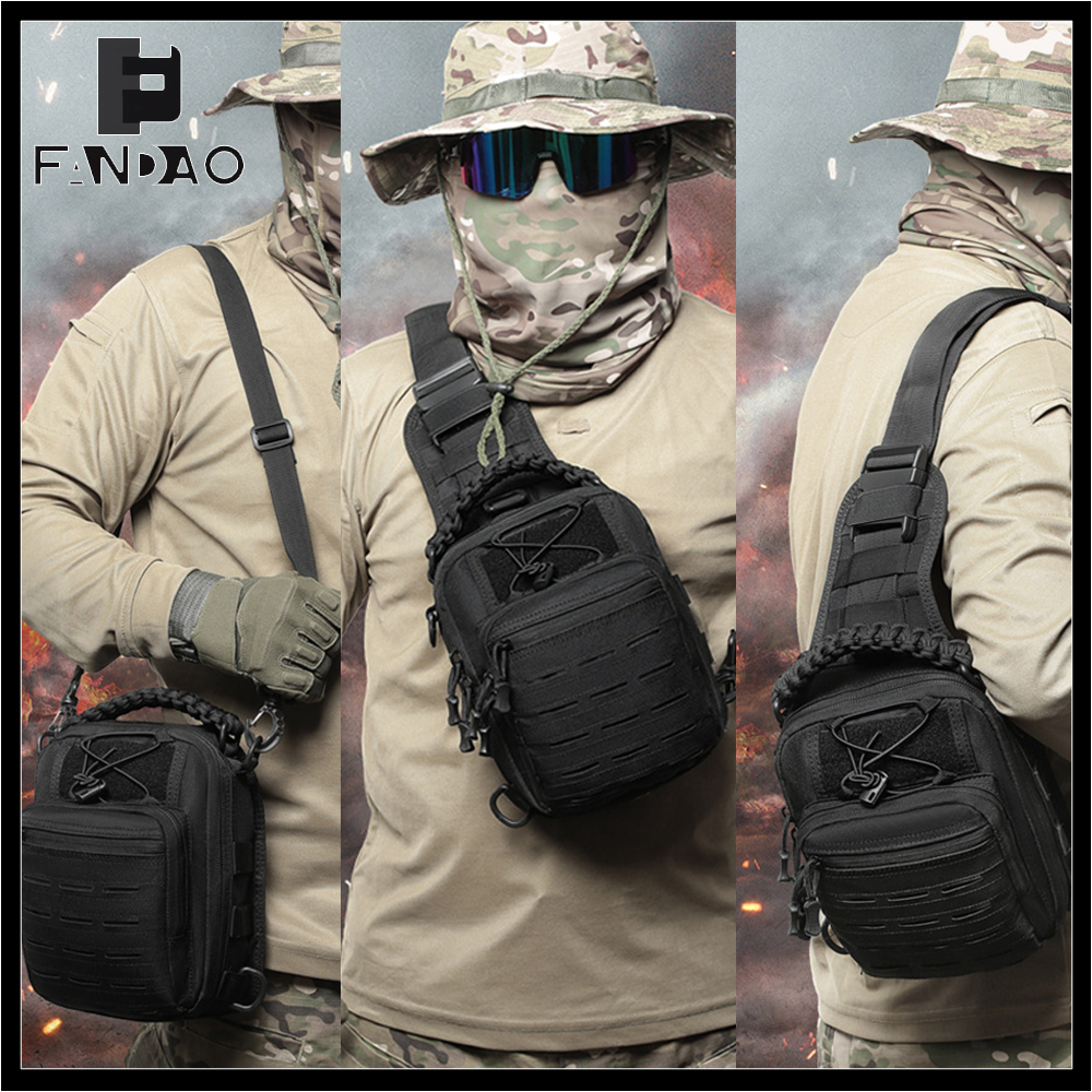 Tactical Sling Bag Pouch Multi - đánh giá và giá Edc Concealed Carry Sling Bag
