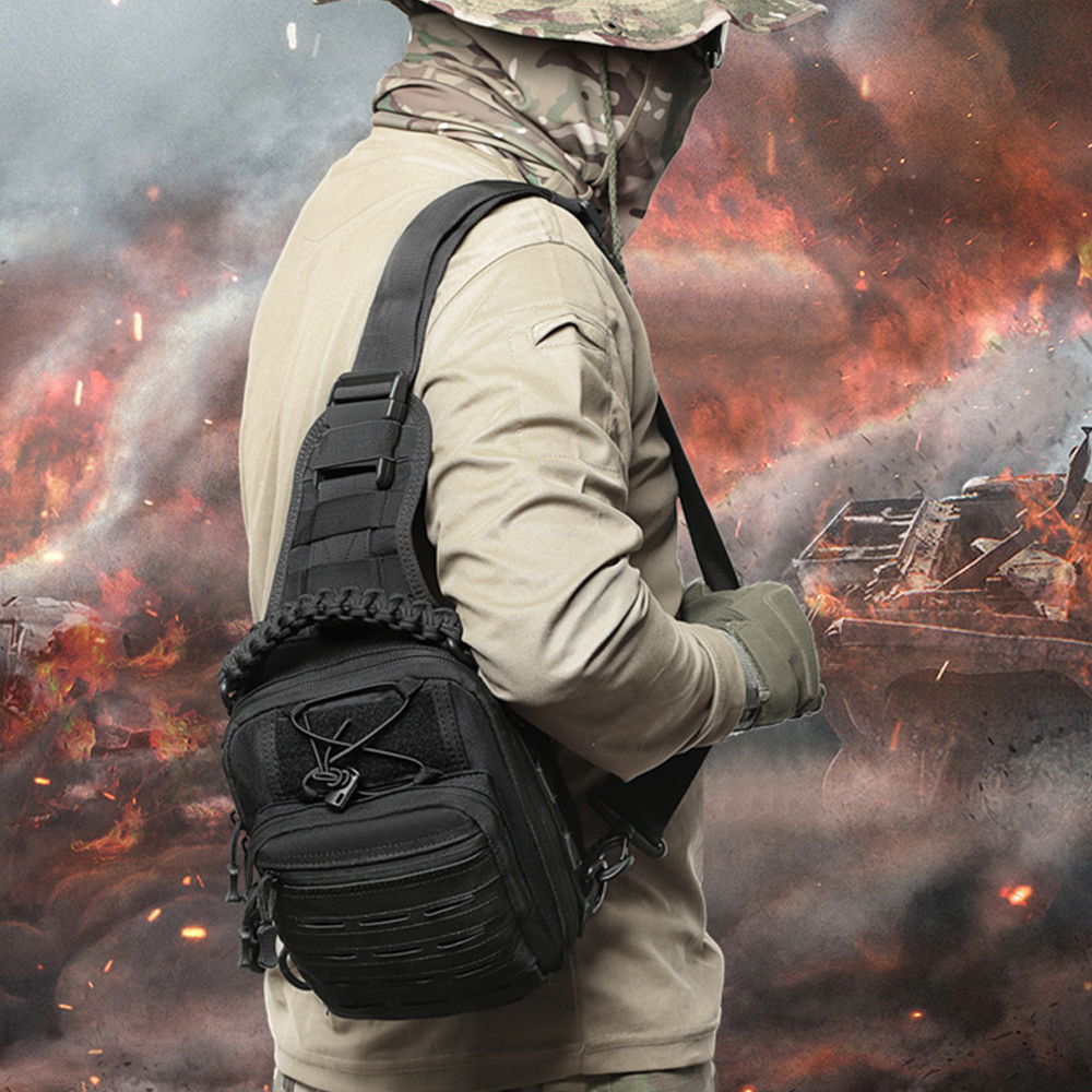 Tactical Sling Bag Pouch Multi - đánh giá và giá Edc Concealed Carry Sling Bag